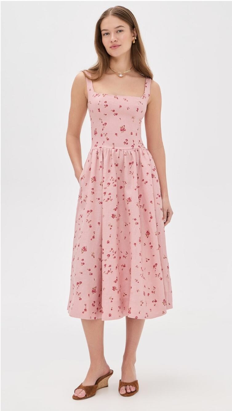 Reformation Janu Linen Dress 10 NWT